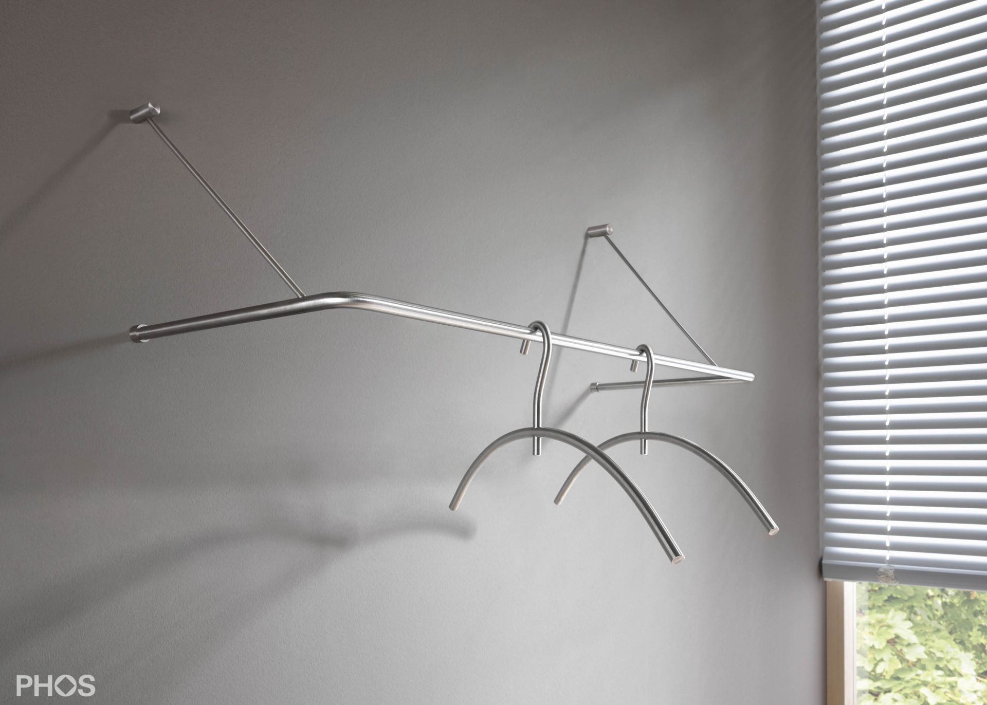 GU1-500 Шкаф навесной, узкий, П-образный, 1 поле, ширина 50 см. PHOS  - Вид №2