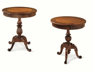 SCAPPINI & C Круглый деревянный стол для гостиной с основанием 4 звезды 35th anniversary 958/961