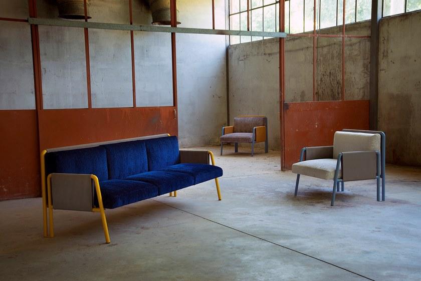 Adrenalina Кресло из ткани с подлокотниками Swing sun-id-1356208 - Вид №4