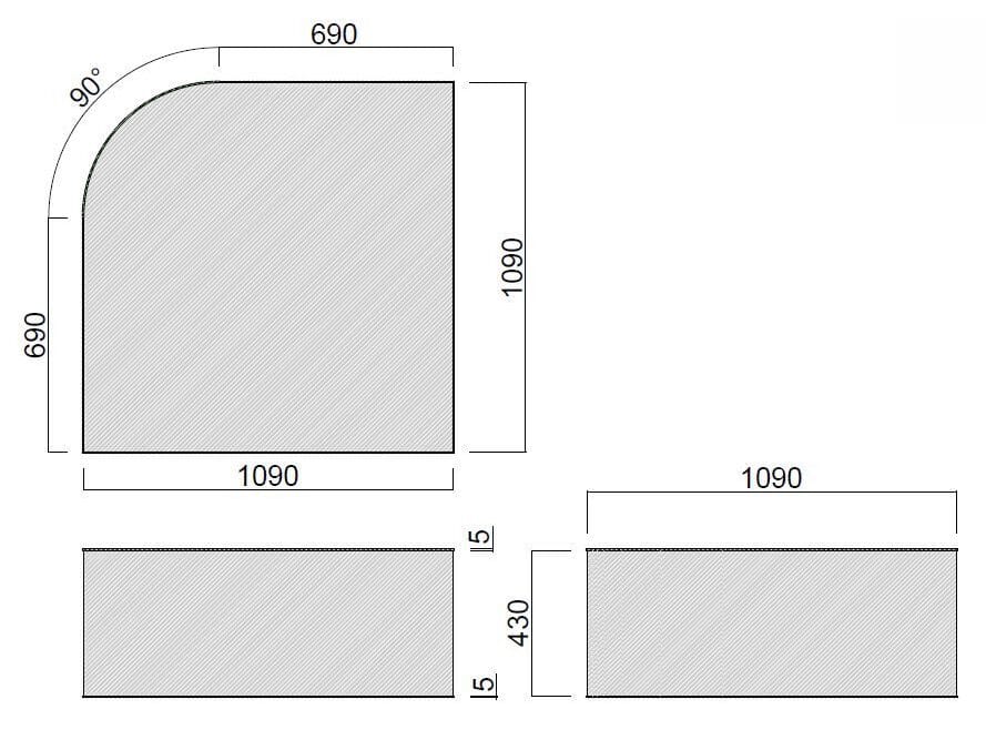 Ткань пуф Paolo Nesi Graphius ARCH-00037432 - Вид №5