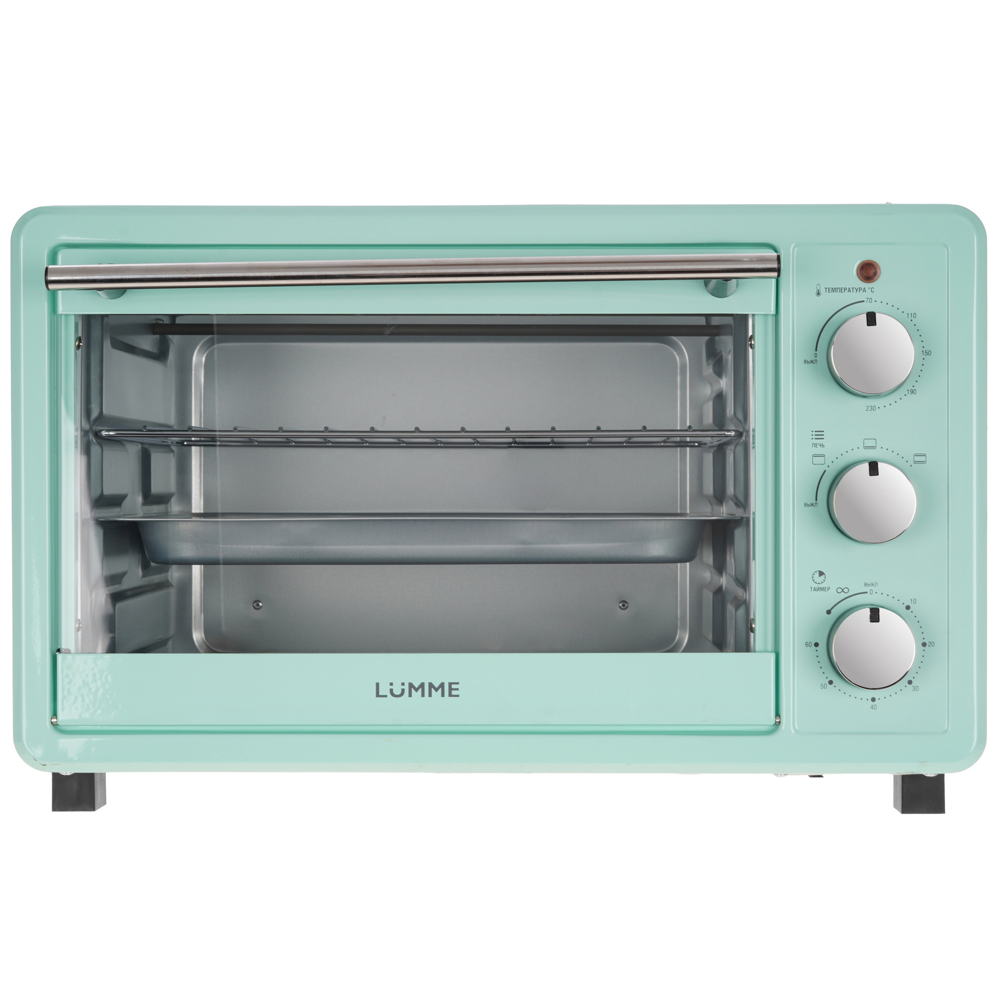 9033569 Мини-печь LUMME LU-EO1715A зеленый STDN-0144329