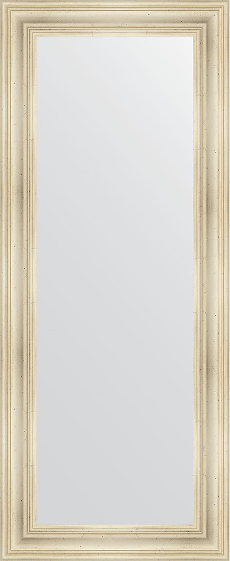 BY 3124 Зеркало в багетной раме - травленое серебро 99 mm EVOFORM Definite