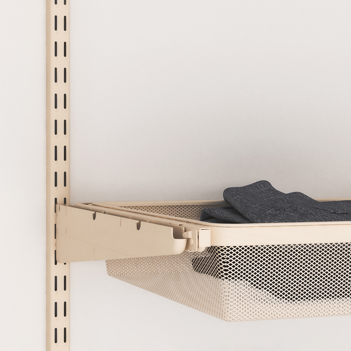 Корзина мелкосетчатая , 555x410x85 мм, магнолия LJPS0381 Public Steel Россия  - Вид №2