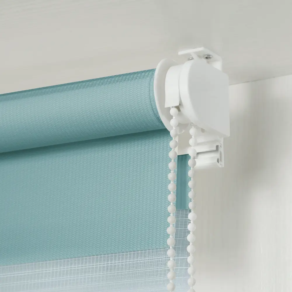 Штора рулонная день-ночь Inspire Peter 55x160 см бирюза Aqua 3 82691101 STLM-2087007 - Вид №5
