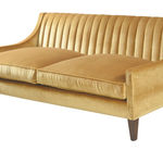 LU031 Хокни Рифленый задний диван ijlbrown  - Вид №4