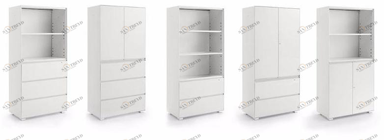 Dieffebi Комбинированный офисный шкаф Primo 6prc000