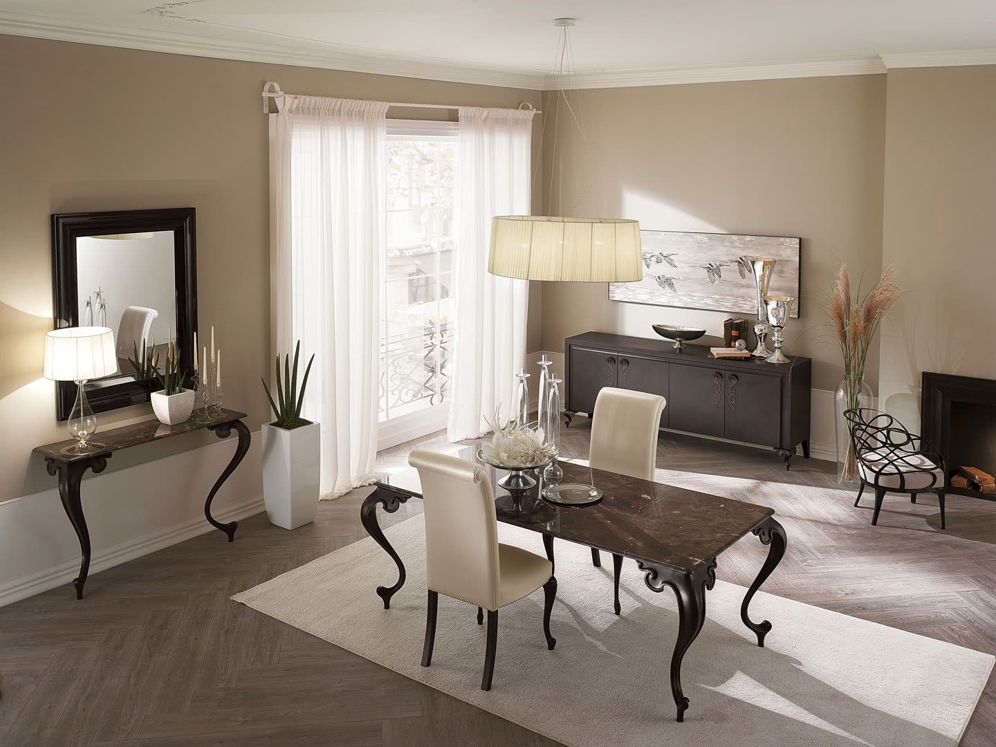 Алюминиевая прямоугольная консоль Cantori Джордж ARCH-00017084 - Вид №1