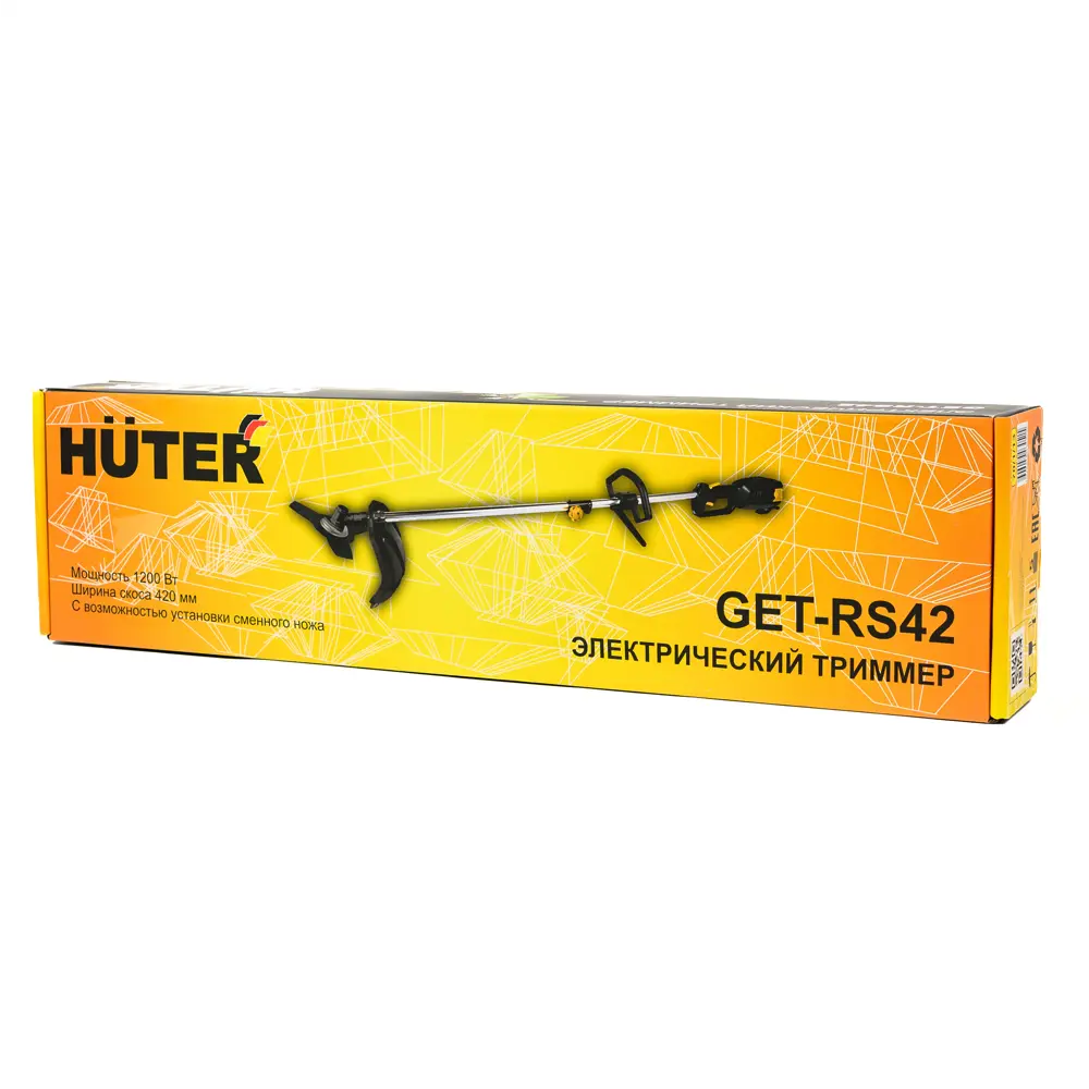Триммер электрический Huter GET-RS42 1200 Вт 82610294 STLM-2192078  - Вид №13