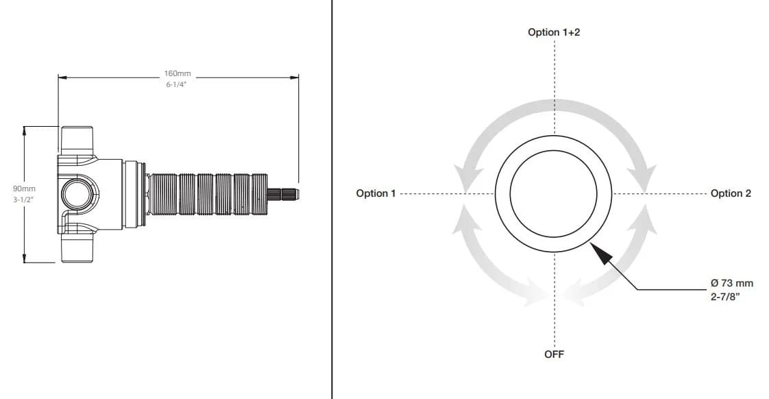 2-полосный ручной переключатель BARIL Tradition B72 ARCH-00151819 - Вид №2