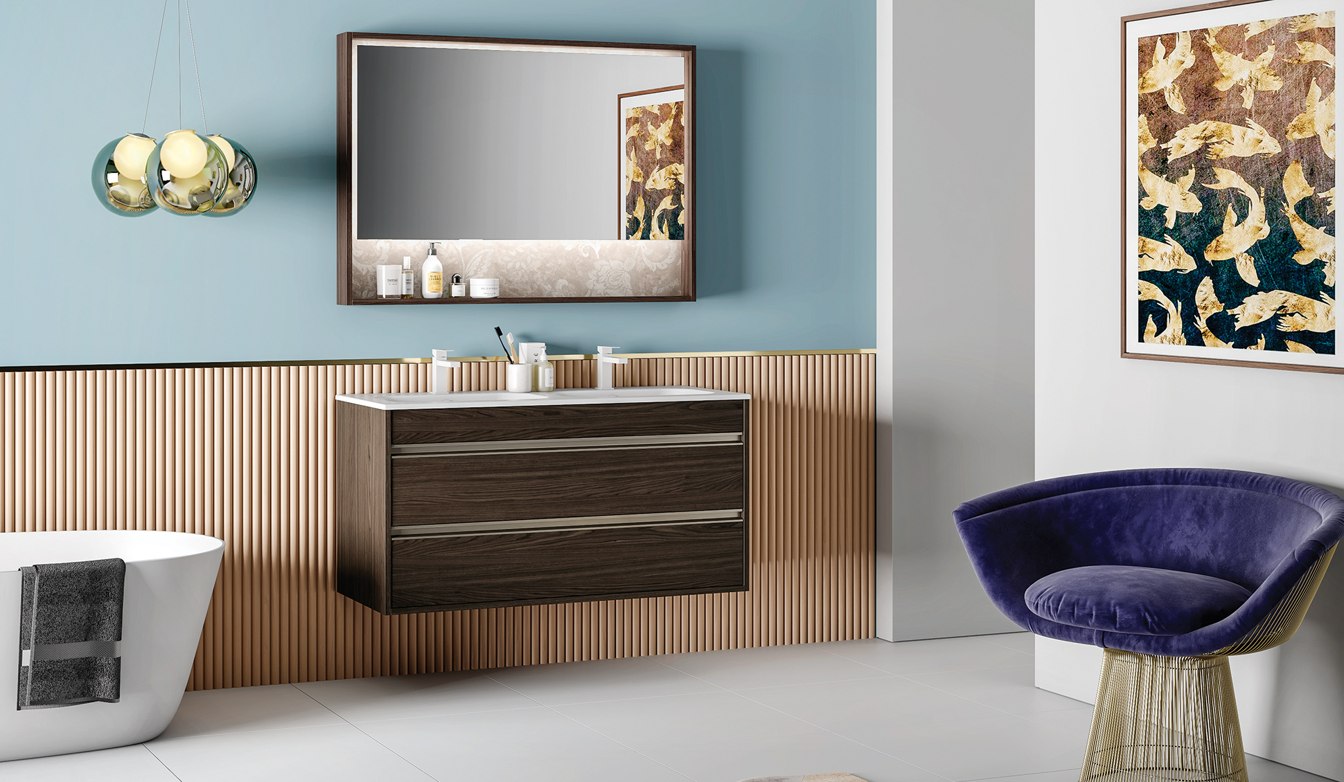 Smart.46 – 08 Mastella  Smart.46  Комплект мебели для ванной 