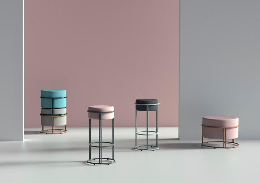 Mobboli Круглый пуф из ткани Up Up50puf, up60puf, up90puf - Вид №2