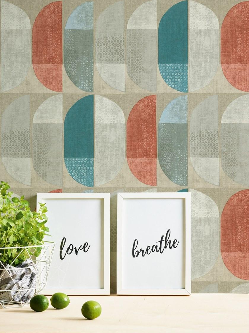 Architects Paper Моющиеся флизелиновые обои с геометрическим рисунком Geo nordic 375311 - Вид №2