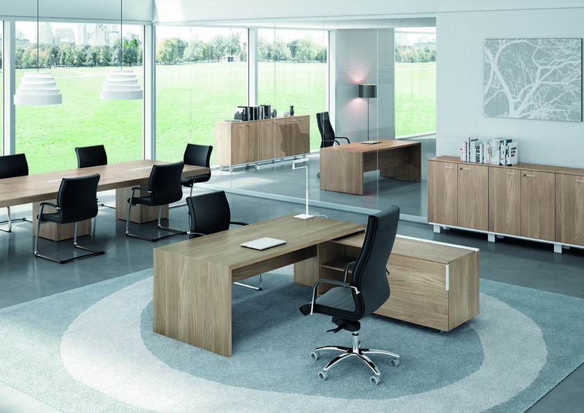 Quadrifoglio Рабочий стол со встроенной полкой T45 sun-id-1509343 - Вид №6