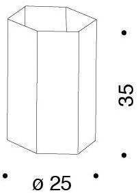 Danese Milano Контейнер для макулатуры из нержавеющей стали Sicilia sun-id-1471617 - Вид №3