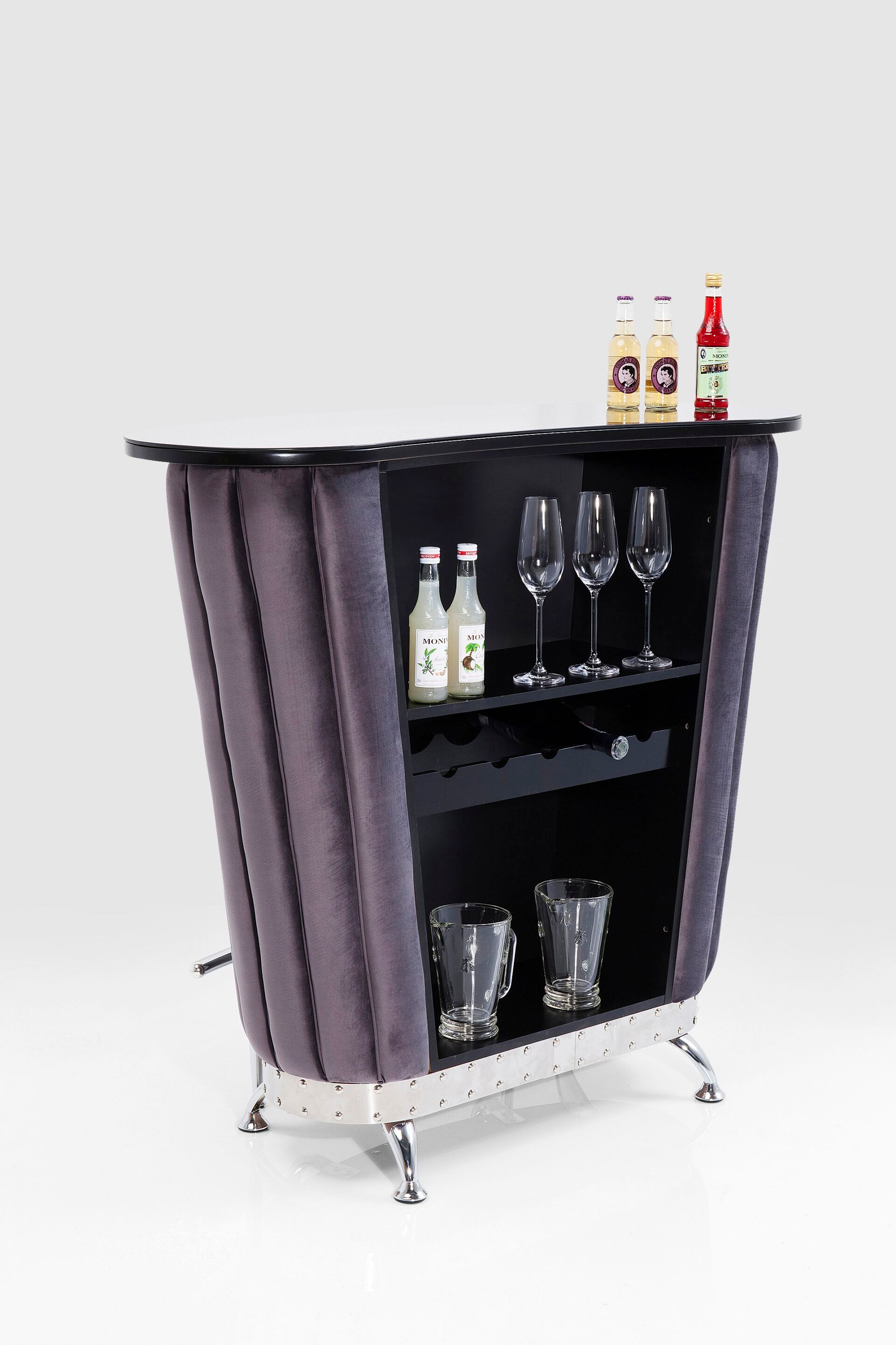 Барный шкаф с тканевым покрытием KARE Design AFTER WORK ARCH-00040524 - Вид №1