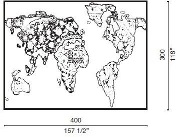 Cappellini Ковер из новозеландской шерсти и вискозы  Mcp_7  - Вид №3