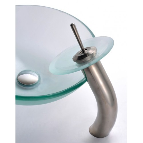 C-GV101FR-KGW1700-PU10 Накладная раковина на столешницу  прямоугольная Krausru  - Вид №5