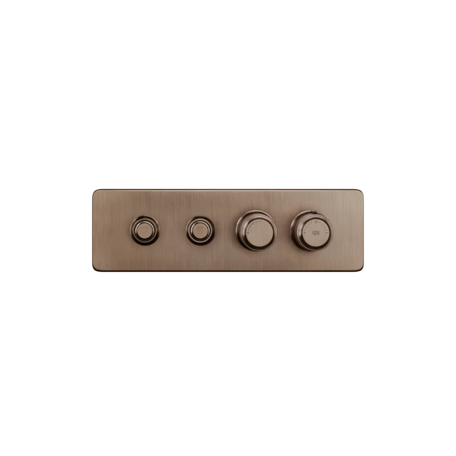 Смеситель для душа 65222 708 Gessi Hi-fi МЕДНЫЙ МАТОВЫЙ PVD 65222708