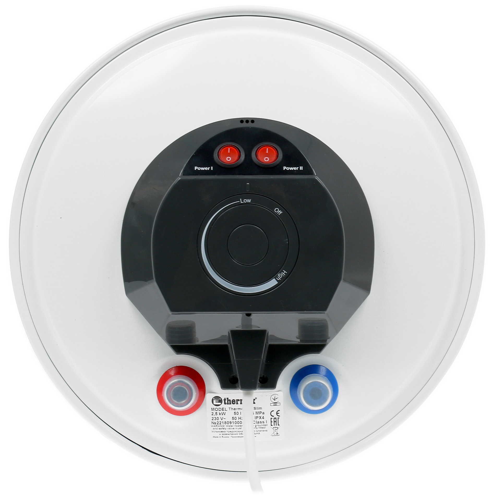 1134771 Водонагреватель электрический Thermex Thermo 50 V Slim STDN-0117625 - Вид №4