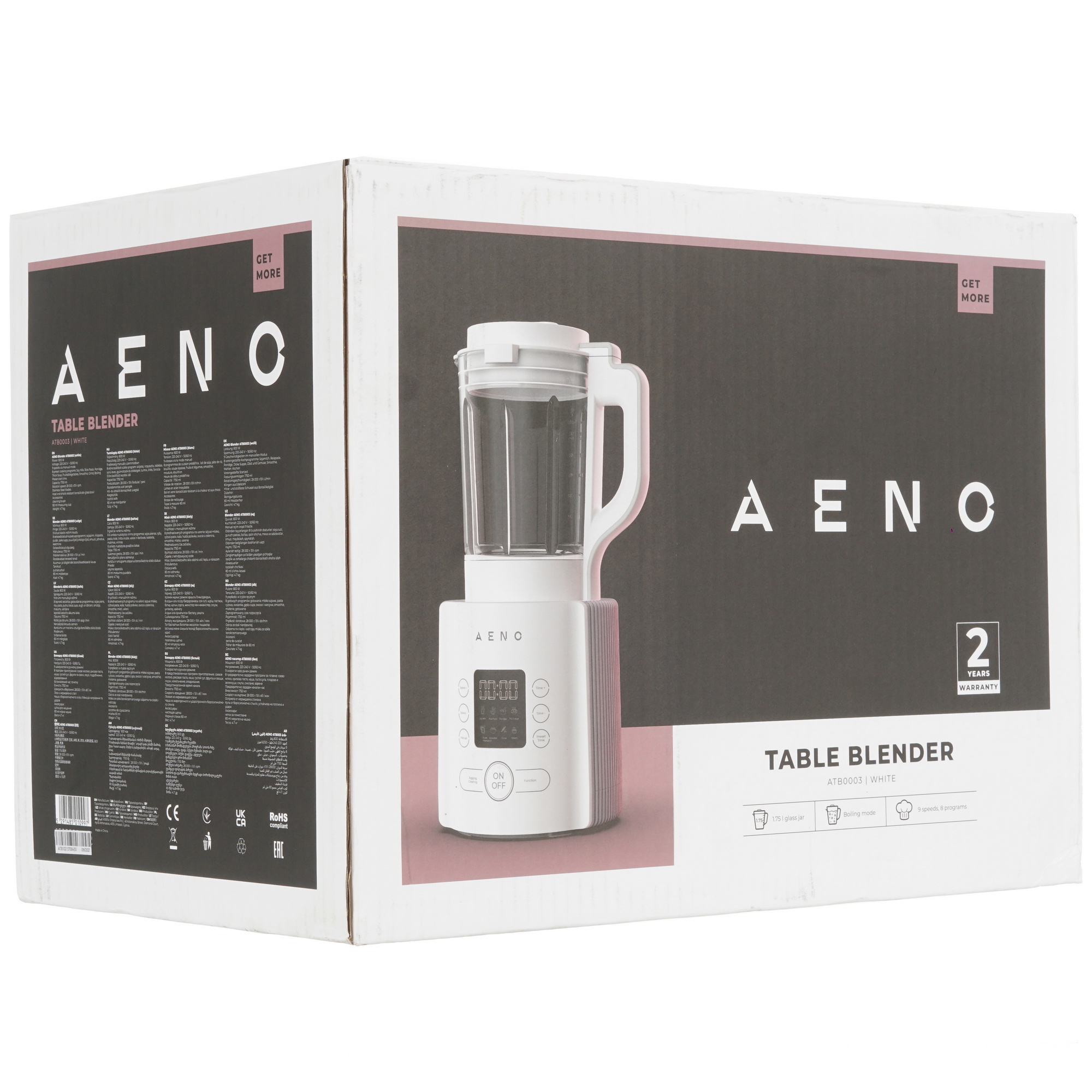 5353206 Блендер-суповарка AENO TB3 белый STDN-0151618 - Вид №8