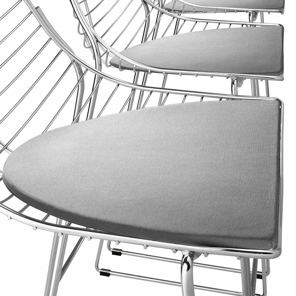 Net 096 Стул со стальной рамой салазок. Et al. Net - Вид №5