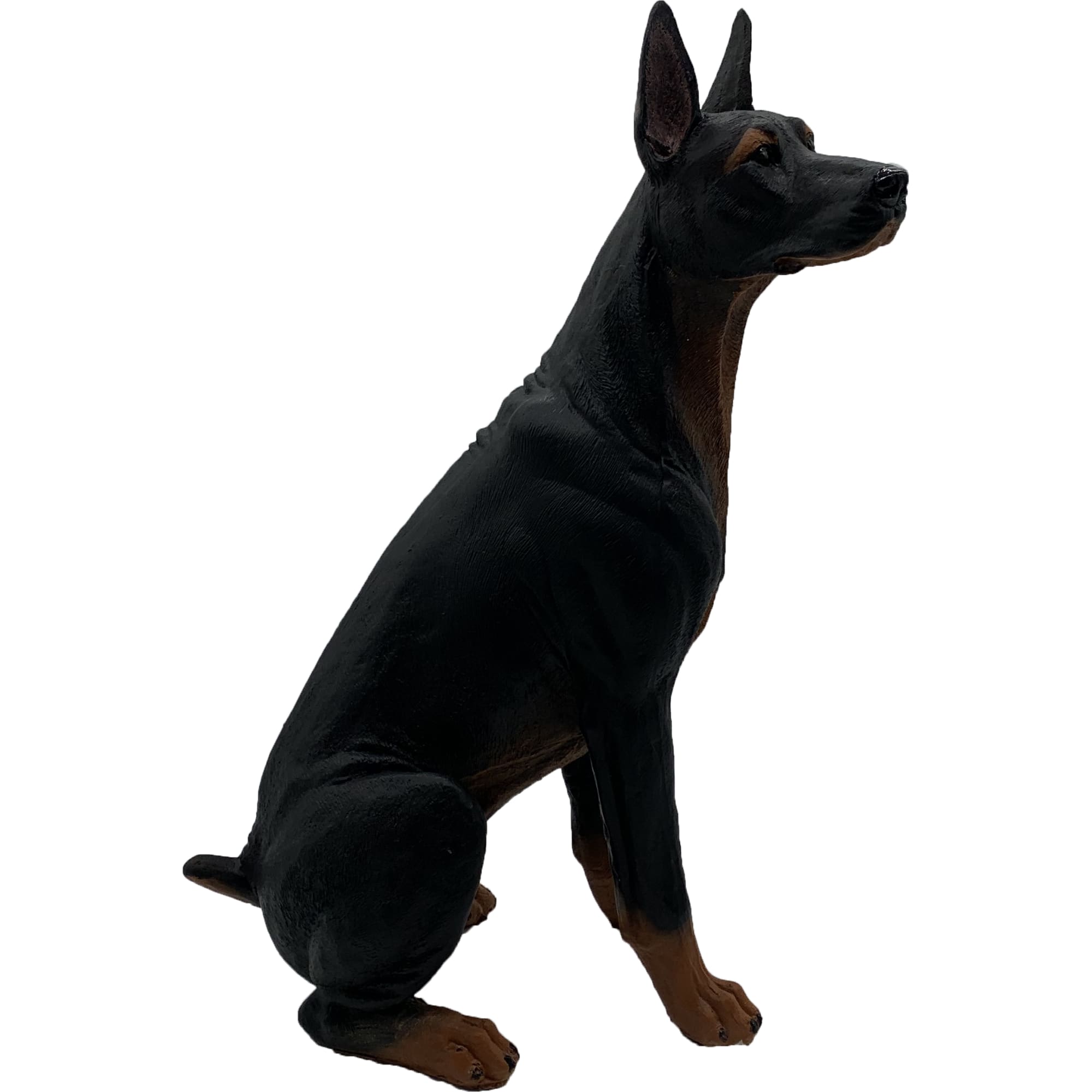 82558146 Садовая фигура «Доберман сидит» высота 47 см Santreyd  - Вид №2