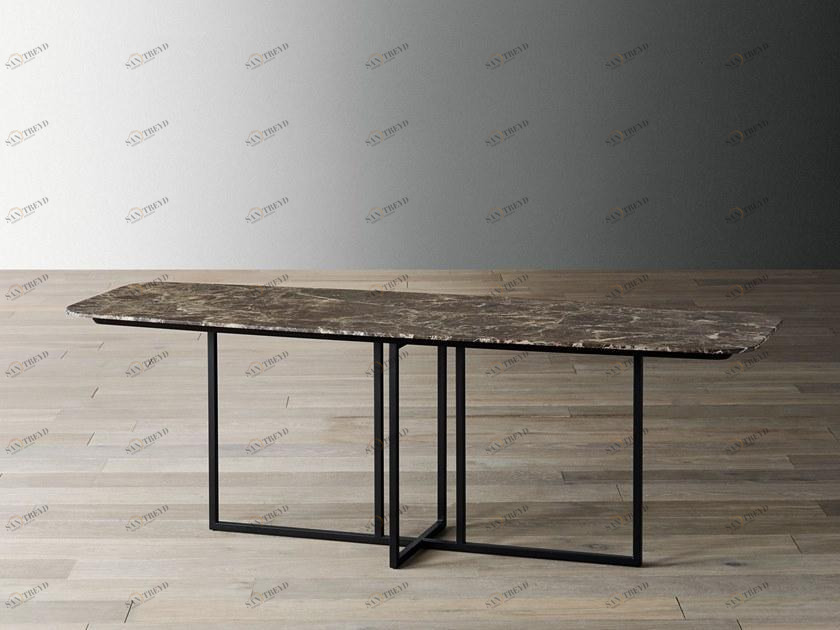 Meridiani Прямоугольная консоль из мрамора sun-id-1372433