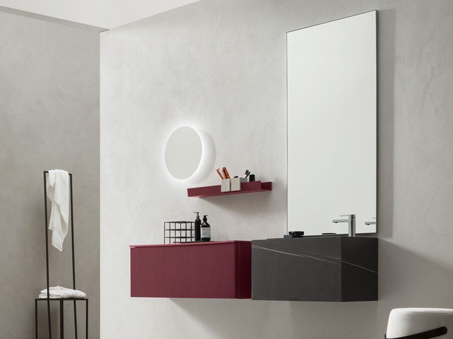 Подвесной умывальник с ящиками ARCOM Wind ARCH-00133428