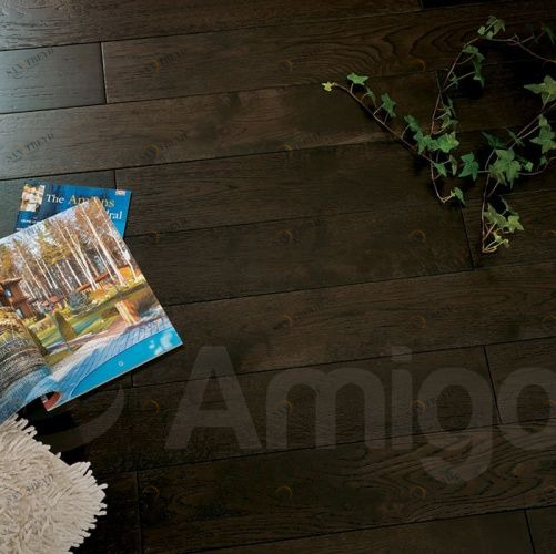 Массивная доска Amigo Classic Старый Замок Дуб Натур с брашью (Текстурированная) 400-1600х127 мм 3100300030