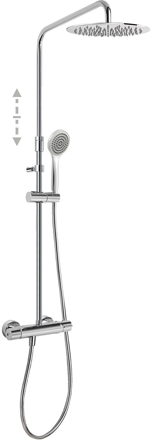 Двухходовой настенный термостатический смеситель для душа TRESMOSTATIC-20438703 TRES