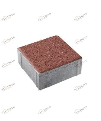 Тротуарные плиты "ЛА-ЛИНИЯ" - А.2.К.4 (Стандарт) Красный Santreyd sun-id-332755