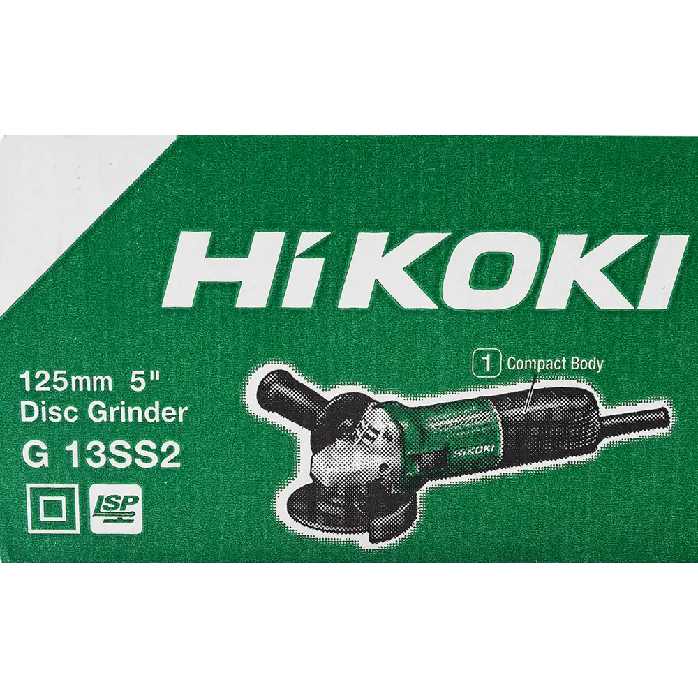 УШМ (болгарка) Hikoki G13SS2, 600 Вт, 125 мм STLM-2053697 - Вид №4
