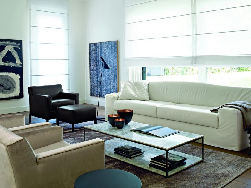 Meridiani Низкий прямоугольный журнальный столик из металла Hardy sun-id-1411249 - Вид №1