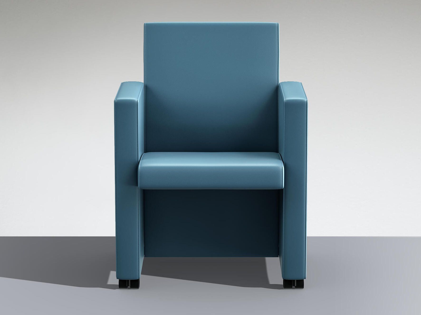 Кожаное кресло для аудитории LAMM FLEXA MOVE ARCH-00051392 - Вид №2