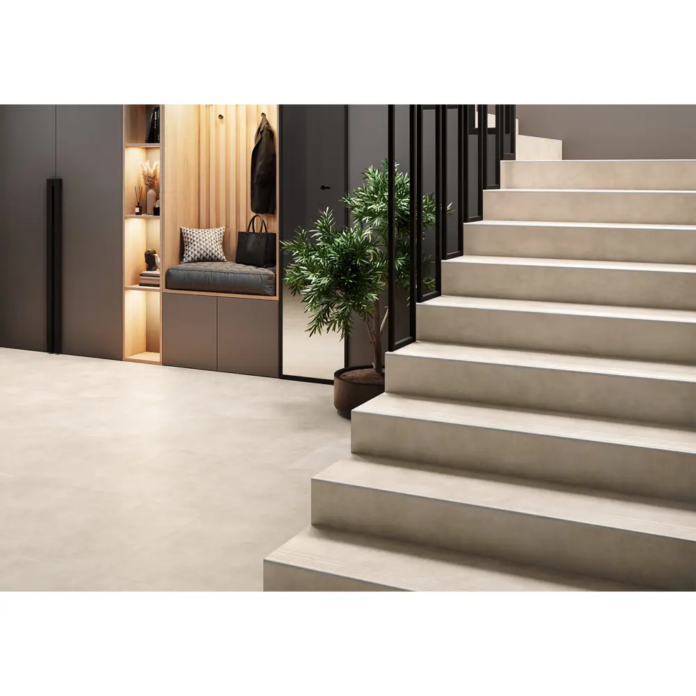 Глазурованный керамогранит Alma Ceramica Urban Home 60x60 см 1.8 м² матовый цвет бежевый 89456961 STLM-2087321