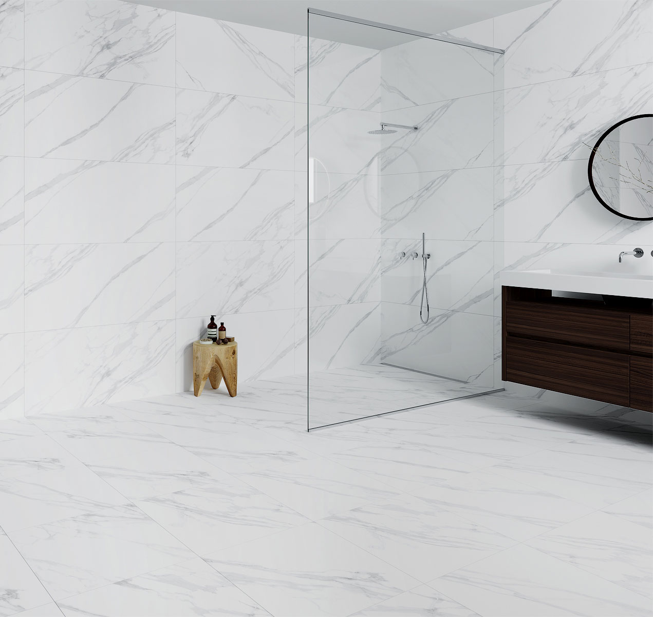 Шелковый мрамор: элегантность в каждом квадрате STP-ST593 INCOLOR Silk 60 - Вид №4