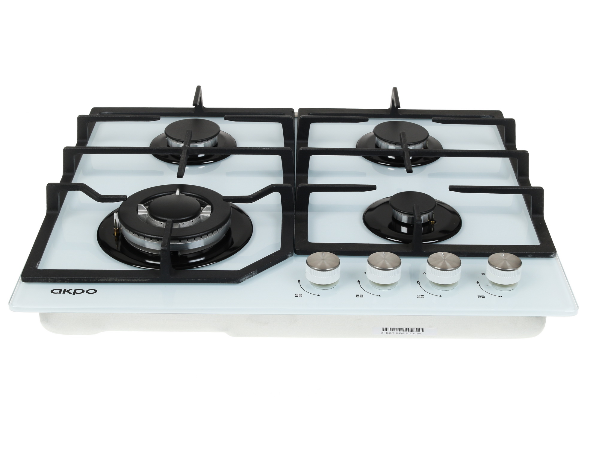 1147172 Газовая варочная поверхность Akpo PGA 604 FGC WH STDN-0133019 - Вид №2