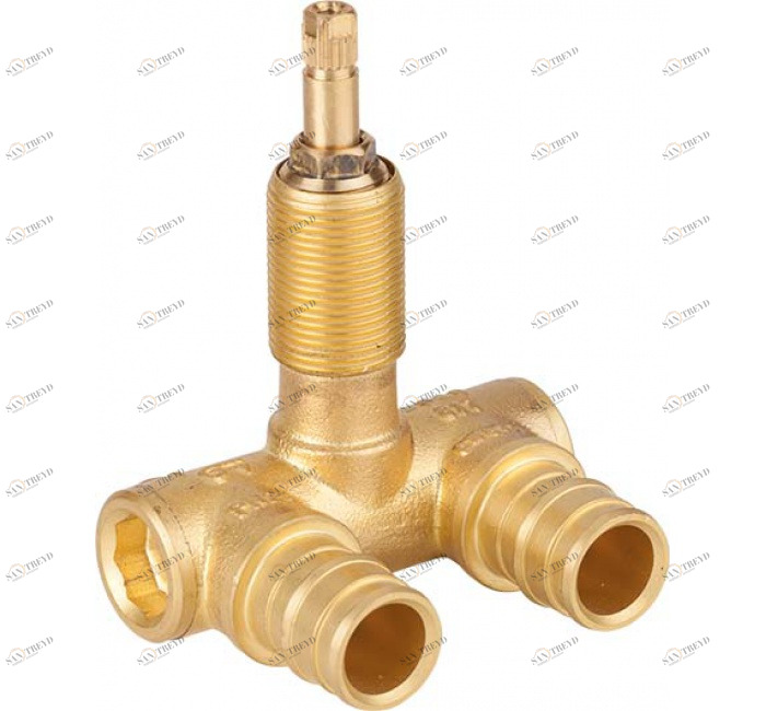 GENEBRE 3184b 25 Кран шаровой встроенный "U" для трубы PEX-a 