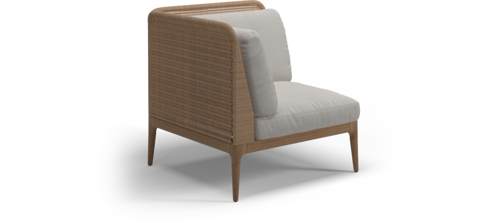 Lima Left Low Back Corner / End Unit  Gloster Сидение Lima