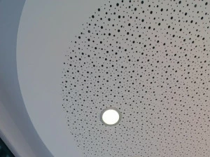 Fibran Гипсокартон с покрытием перфорированный для акустических подвесных потолков Vogl