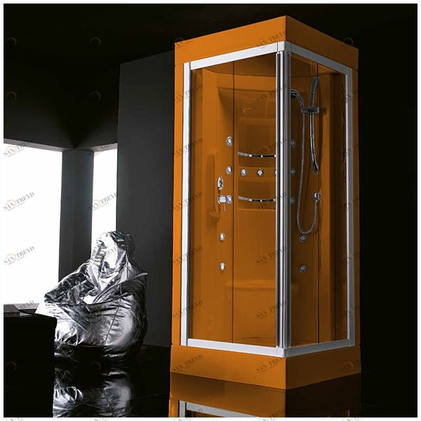 Душевая кабина Gruppo treesse Acquazzurra 80 STI-B7566D-O белая с гидромассажем угловая правая STIB7566DO