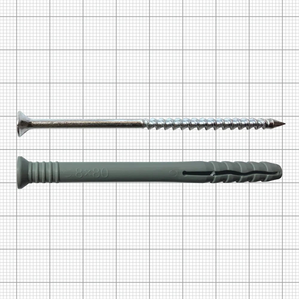 Дюбель-гвоздь потайной полипропилен 8x80 мм 100 шт. 84660173 STLM-2135562 Santreyd  - Вид №4