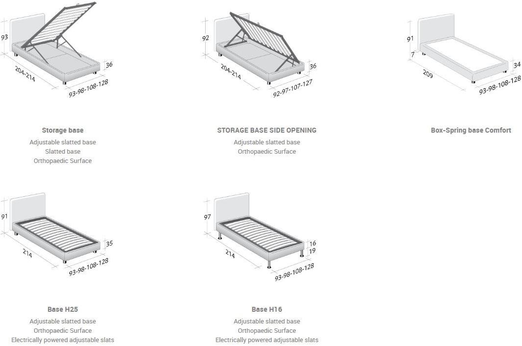 Flou Мягкая кровать на колесиках Notturno sun-id-1435431 - Вид №3