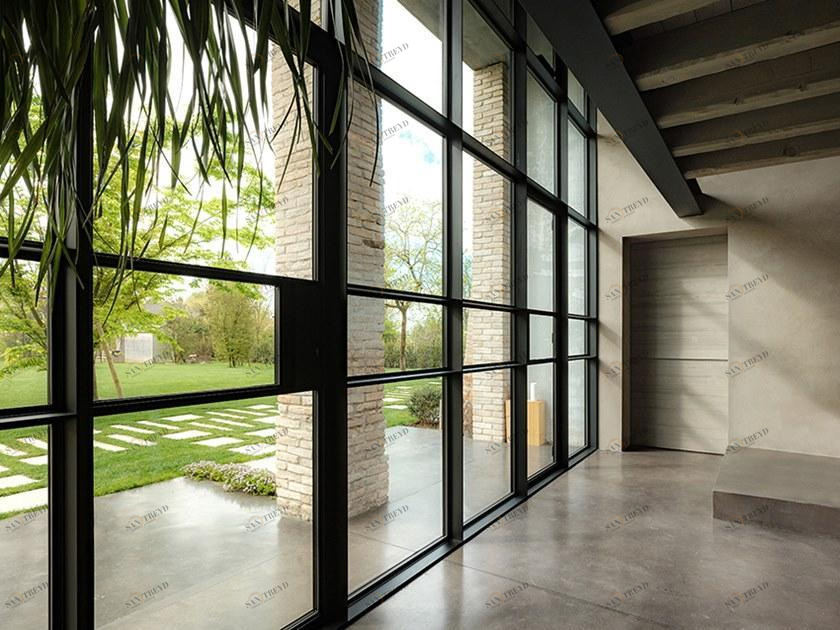 Mogs Французское окно с терморазрывом из стали Ferrofinestra sun-id-1401928