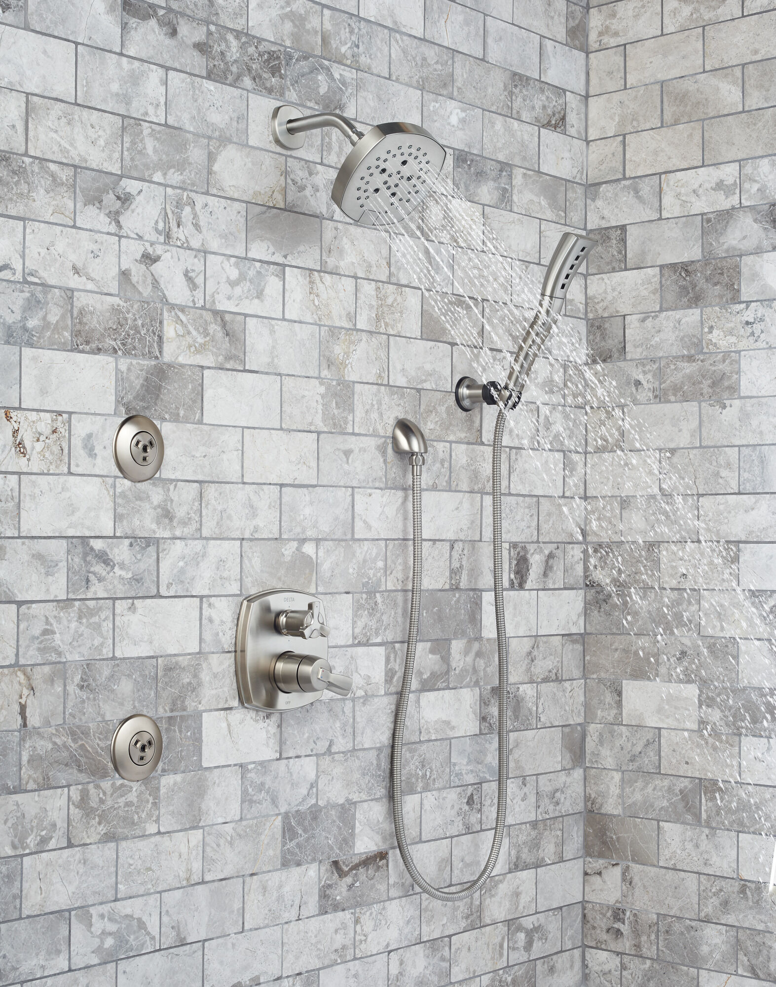 Встроенный дивертер Helo Delta Faucet H560SS - Вид №1