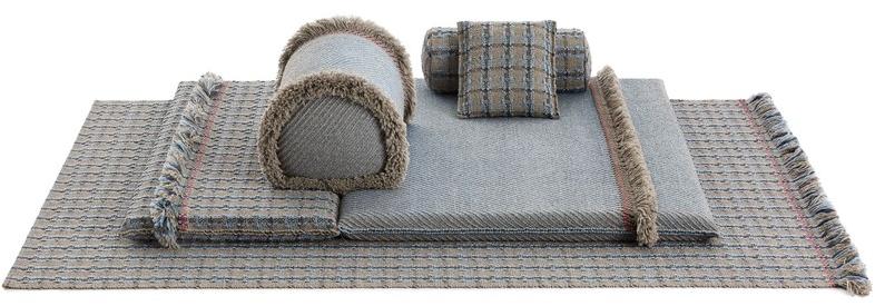 GAN Квадратная подушка из полипропилена для улицы Garden layers sun-id-1477101 - Вид №3