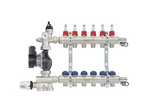 Предварительно собранные смесительные узлы для лучистых установок
