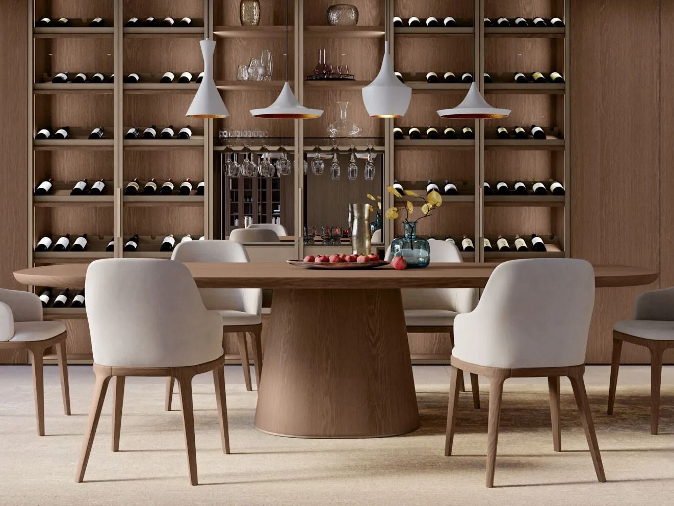 Прямоугольный стол из шпона Olivieri MR. BIG ARCH-00015869 - Вид №2