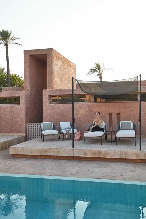 MNST564 1 мест. кресло лава бронза Manutti Radius - Вид №16