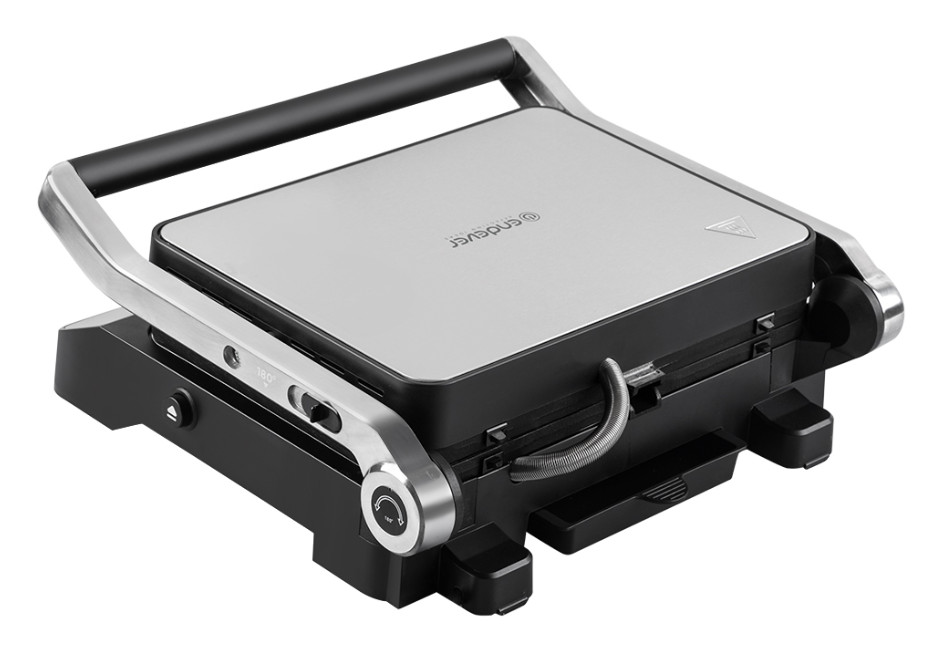 9090063 Гриль Endever Grillmaster-245 серебристый STDN-0041206 - Вид №1